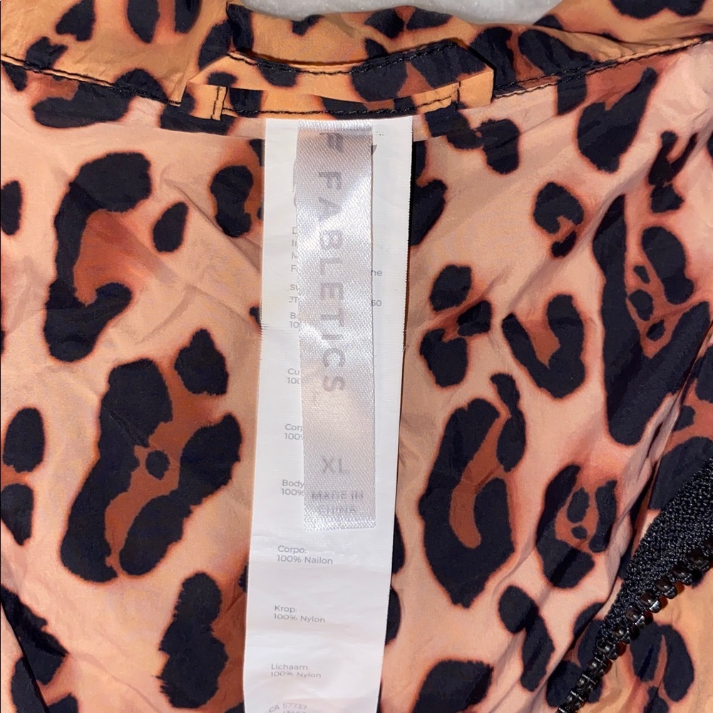 Fabletics Leopard Print Windbreaker Jacket - image 8